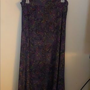 LulaRoe maxi skirt